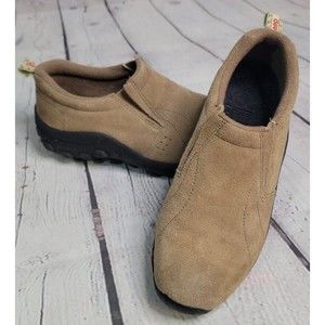 Jeep Womens Size 7 Brown Suede Leather Hiking Walking Shoes 021-3550